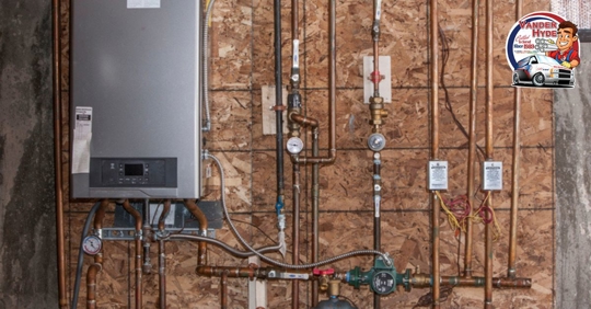 tankless water heater system